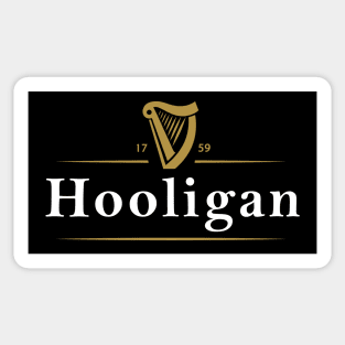 Hooligan Irish Drink Sticker